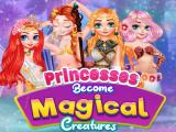 Princesses Become Magical Creatures