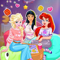 Princess Board Game Night