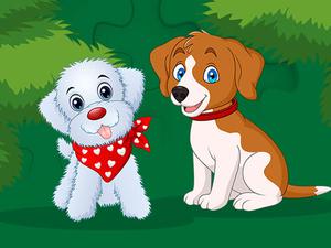 play Cute Puppies Jigsaw