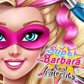 play Super Barbara Real Haircuts - Free Game At Playpink.Com