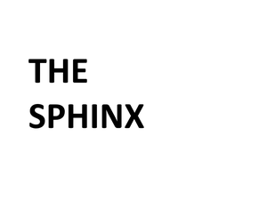 play The Sphinx