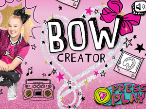 play Jojo Siwa - Bow Creator