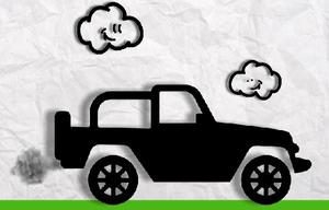 play Paper Monster Truck Race