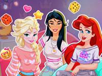 play Princess Board Game Night