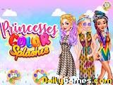 play Princesses Color Splashes