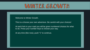 play Winter Growth