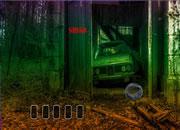 play Abandoned Forest Car Garage Escape