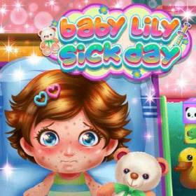 play Baby Lily Sick Day - Free Game At Playpink.Com