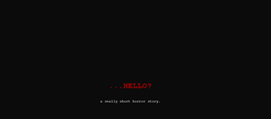 play ...Hello?