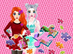 play Puzzles So Different Princess
