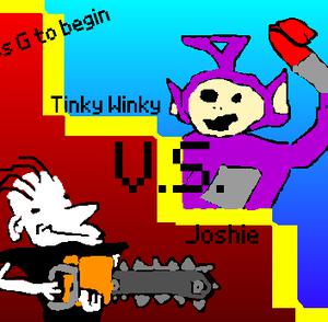 play Joshie Vs. Tinky Winky