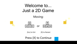 Just A 2D Game