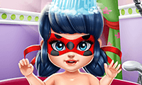 play Miraculous Hero: Baby Bath