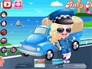 play Baby Hazel Chauffer Dressup