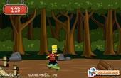 Bart Simpson Skateboarding