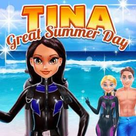 play Tina Great Summer Day - Free Game At Playpink.Com