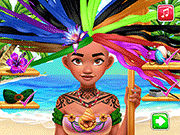 play Polynesian Princess Real Haircuts