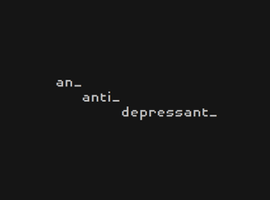play An Antidepressant