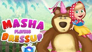 play Masha Playing Dress Up
