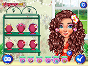 play Island Princess Stylish Tropical Flowers