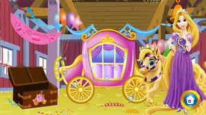 play Rapunzel Carriage Decor