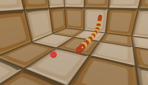 play Snake 3D