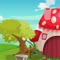 Games4King-Cute-Girl-Rescue-From-Garden-House