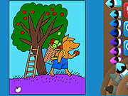 play Coloring Kikker