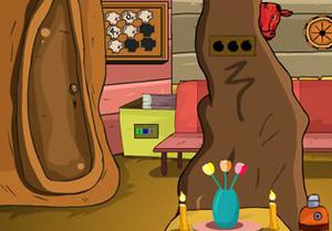 play Tree Trunk House Escape