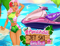 play Girls Fix It: Amanda'S Ski Jet