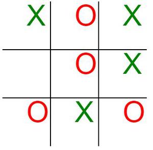 play Reversed Tic Tac Toe