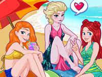 play Princess Beach Party