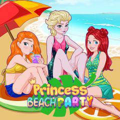 play Princess Beach Party