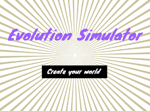 play Evolution Simulator