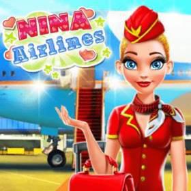 play Nina - Airlines - Free Game At Playpink.Com