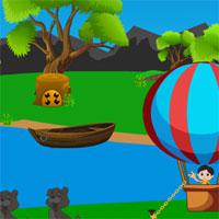 play Avmgames-Cute-Boy-Parachute-Escape
