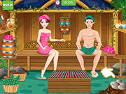 play Daniel And Ellie In Hot Sauna