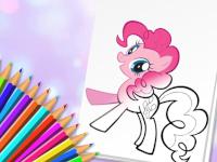 Cute Pony Coloring Book