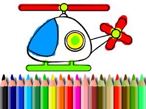 play Bts Helicopter Coloring