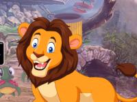 play Delighted Lion Escape