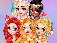 play Princesses Hot Summer Days