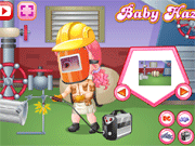 play Baby Hazel Welder Dressup