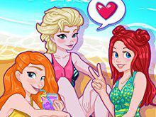 play Princess Beach Party