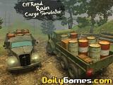 play Off Road Rain Cargo Simulator
