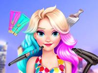 play Eliza'S Neon Hairstyle