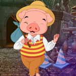 play Lady Pig Escape