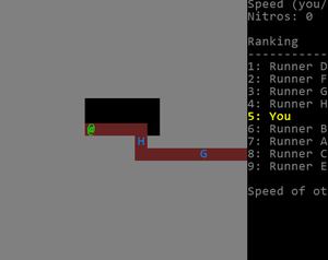 play Runtothestairs Ascii Only Version