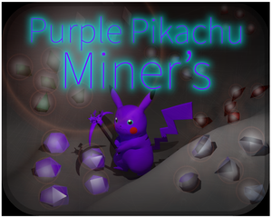 play Purple Pikachu Miner'S