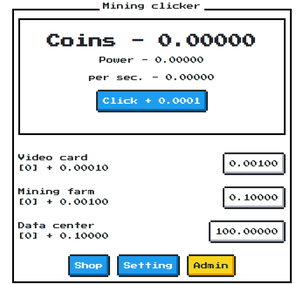 play Mining Clicker