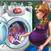 play Pregnant Princess Laundry Day